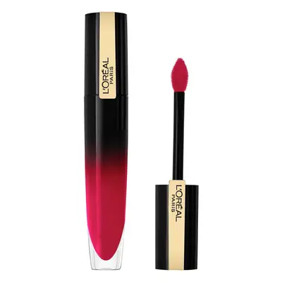 L'oréal Signature Lacquered Liquid Lipstick - 312 Be Powerful Rúzs Barna