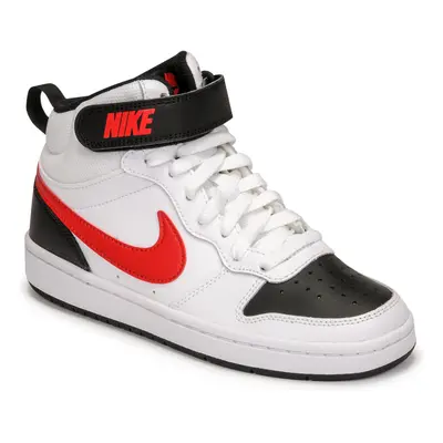 Nike NIKE COURT BOROUGH MID 2 Magas szárú edzőcipők Fehér