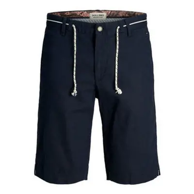 Jack & Jones JJILINEN Pólók / Galléros Pólók Kék