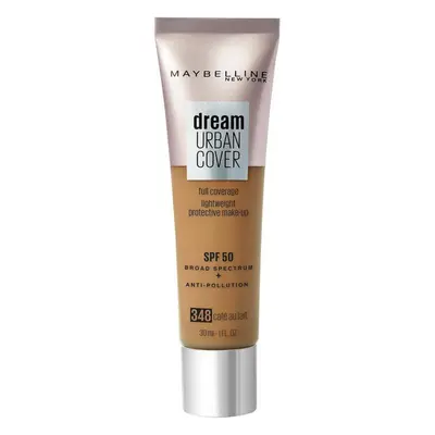 Maybelline New York Dream Urban Cover Foundation - 348 Café au Lait Alapozók Barna