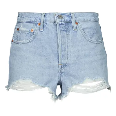 Levis 501® ORIGINAL SHORT Rövidnadrágok Kék