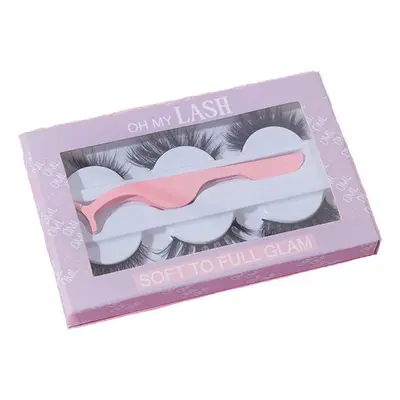 Oh My Lash Mink False Eyelashes Set - 4pcs - Soft To Full Glam Szemápolási és smink kiegészítő