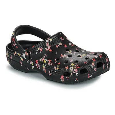 Crocs Classic Ditsy Floral Clog Klumpák Fekete