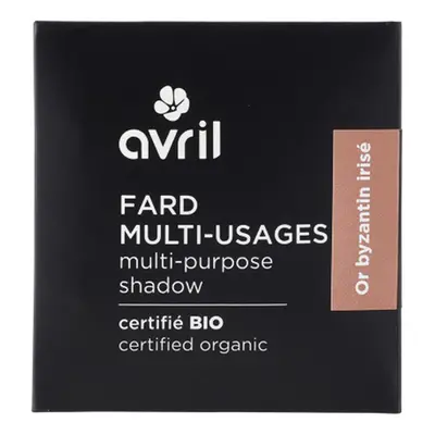 Avril Certified Organic Eyeshadow - Or Byzantin Irisé Szem alapozók Arany