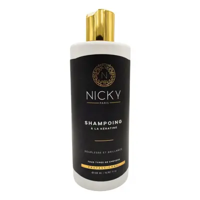 Nicky Keratin Shampoo 500ml Samponok Más