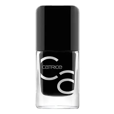 Catrice Iconails Nail Polish - 20 Black To The Routes Körömlakkok Fekete