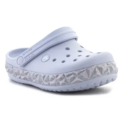 Crocs Crockband Geometric Glitter Band Clog Kids 210134-5AF Szandálok / Saruk Kék