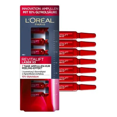 L'oréal Peeling Effect Ampoules 7-Day Cure Revitalift Laser X3 Célzott ápolás Más