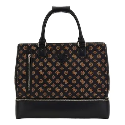 Guess WILDER ZIP BOTTOM SHOPPER TOTE Kézitáskák Barna