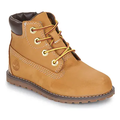 Timberland POKEY PINE MID LACE UP WITH ZIP Csizmák Barna