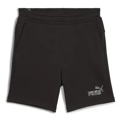 Puma ESS+ CAMO SHORTS TR B Rövidnadrágok Fekete