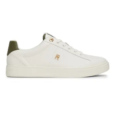 Tommy Hilfiger ELEVATED ESSENT SNEAKER MONOGRAM Rövid szárú edzőcipők Fehér