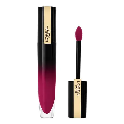 L'oréal Signature Lacquered Liquid Lipstick - 313 Be Rebellious Rúzs Lila