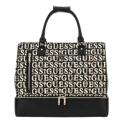 Guess STARK ZIP BOTTOM SHOPPER TOTE Bevásárló szatyrok / Bevásárló táskák Barna