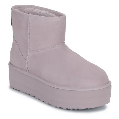 UGG CLASSIC MINI PLATFORM Csizmák Rózsaszín