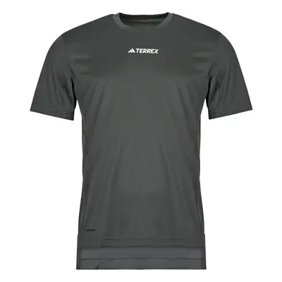 adidas Multi T-Shirt Rövid ujjú pólók Szürke