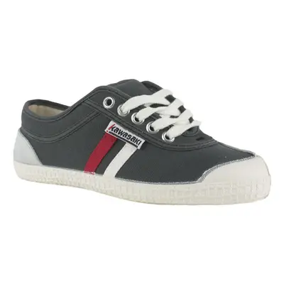 Kawasaki Retro 23 Canvas Shoe K23 644W Koks Stripe Divat edzőcipők Szürke