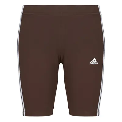 adidas Essentials 3-Stripes Bike Shorts Legging-ek Barna