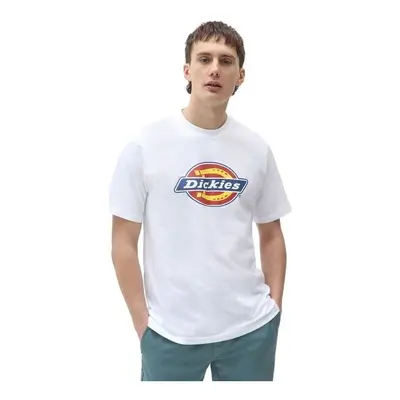 Dickies Icon Logo T-Shirt - White Pólók / Galléros Pólók Fehér