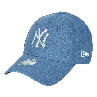 New-Era FEMALE DIAMANTE DENIM 9FORTY® NEW YORK YANKEES Baseball sapkák Kék