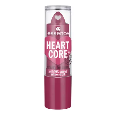 Essence Heart Core Fruity Lip Balm - 05 Bold Blackberry Ajakápolók Bordó