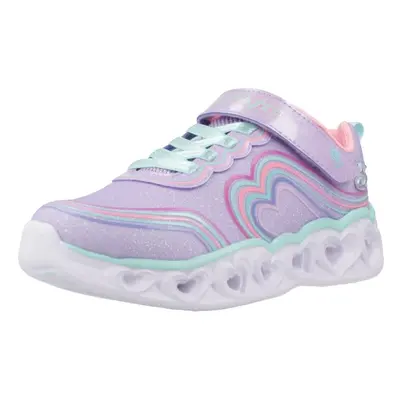 Skechers HEART LIGHTS - RETRO Divat edzőcipők Lila