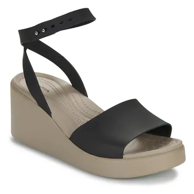 Crocs BROOKLYN WEDGE Szandálok / Saruk Fekete