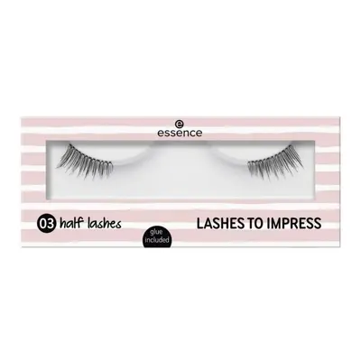 Essence False Eyelashes Lashes To Impress - 03 Half Lashes Szemápolási és smink kiegészítők Li