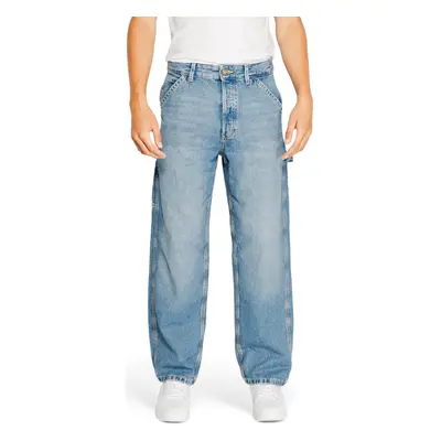 Jack & Jones JJIEDDIE JJCARPENTER SBD 416 NOOS 12261926 Egyenes szárú farmerek Kék