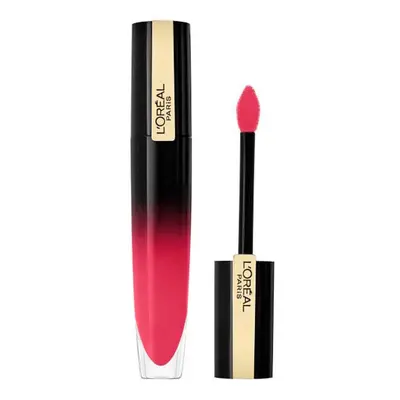 L'oréal Signature Lacquered Liquid Lipstick - 306 Be Innovative Rúzs Rózsaszín