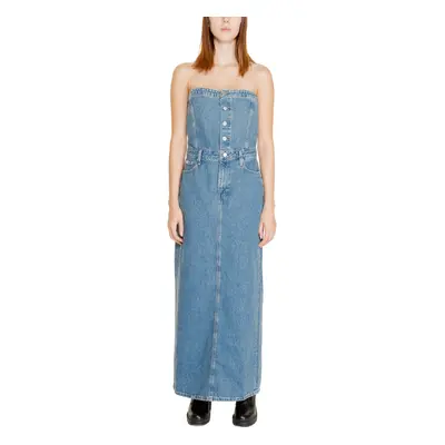 Calvin Klein Jeans STRAPLESS MAXI J20J223742 Hosszú ruhák Kék