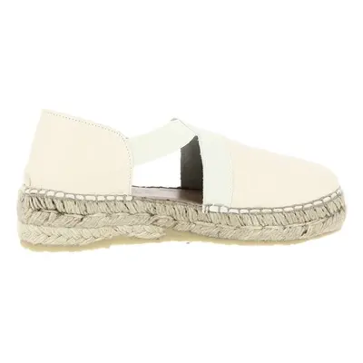 La Maison De L'espadrille ESPADRILLE ELASTIQUES Szandálok / Saruk Fehér