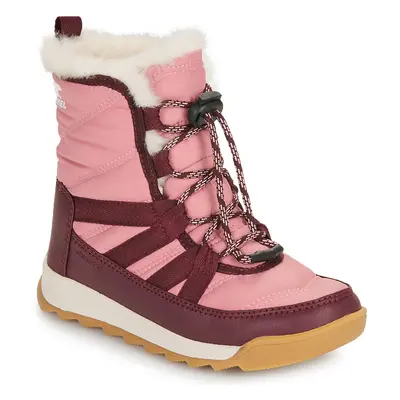 Sorel YOUTH WHITNEY II PLUS LACE WP Hótaposók Rózsaszín