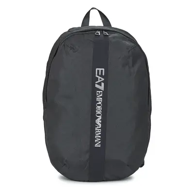 Emporio Armani EA7 TRAIN LOGO SERIES U BACKPACK Hátitáskák Fekete