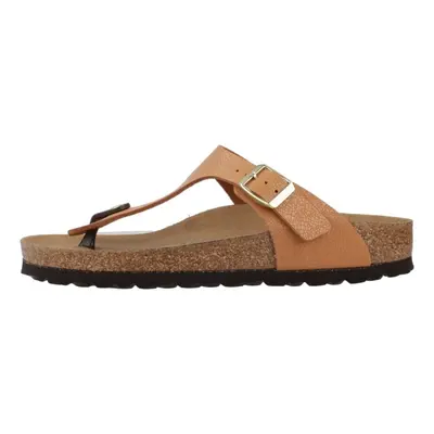 Birkenstock GIZEH BIRKO-FLOR NUBUCK Szandálok / Saruk Barna