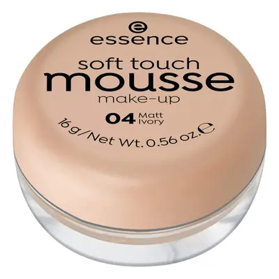 Essence Soft Touch Mousse Foundation Make-up - 04 Matt Ivory Alapozók Bézs