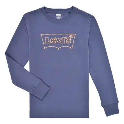 Levis LVB ROPE BATWING LS TEE Hosszú ujjú pólók Kék