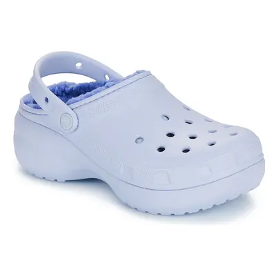 Crocs Classic Platform Lined Clog W Klumpák Kék