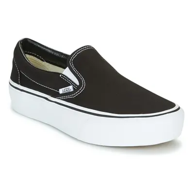 Vans Classic Slip-On Platform Belebújós cipők Fekete