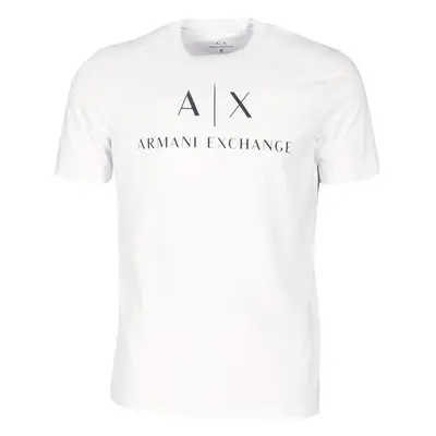 Armani Exchange 8NZTCJ-Z8H4Z-1100 Rövid ujjú pólók Fehér