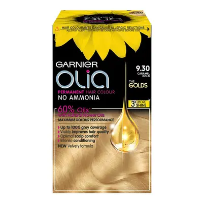 Garnier Olia Permanent Hair Color - 9.30 Caramel Gold Hajfestés Más