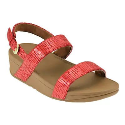 FitFlop FitFlop LOTTIE CHAIN PRINT Divat edzőcipők Piros