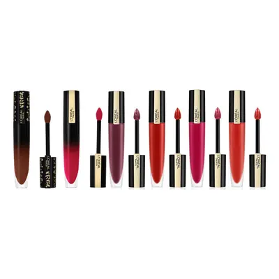 L'oréal Set of 6 Matte and Glossy Liquid Lipsticks Signature 10 Rúzs Más