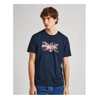 Pepe jeans PM509384 CLAG Rövid ujjú pólók Kék