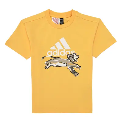 adidas adidas Disney Lion King T-Shirt Rövid ujjú pólók Citromsárga