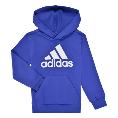 adidas Essentials Logo Hoodie Pulóverek Kék