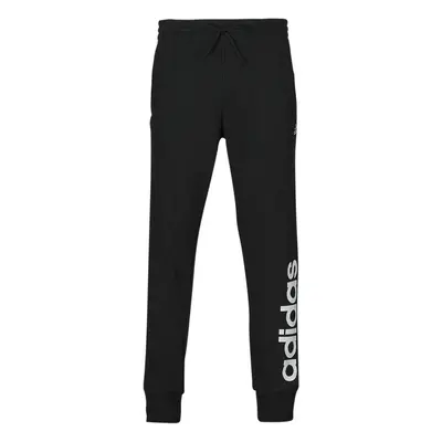 adidas Essentials French Terry Tapered Cuff Logo Joggers Futónadrágok / Melegítők Fekete