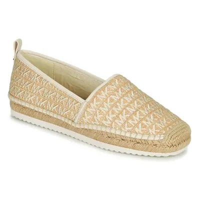 MICHAEL Michael Kors LENNY ESPADRILLE Gyékény talpú cipők Bézs