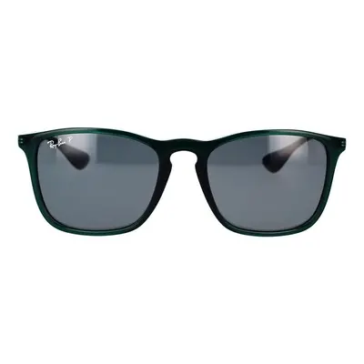 Ray-ban Occhiali da Sole Chris RB4187 666381 Polarizzati Napszemüvegek Zöld