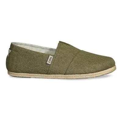 Paez Original Raw W - Khaki Gyékény talpú cipők Zöld